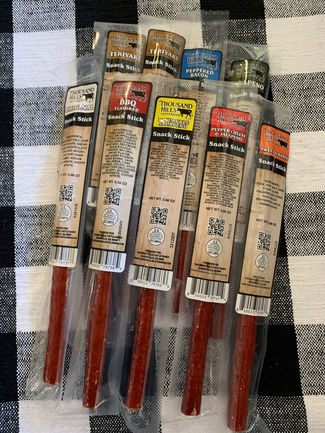 Ready-to-Eat:  Snack Stick Sampler