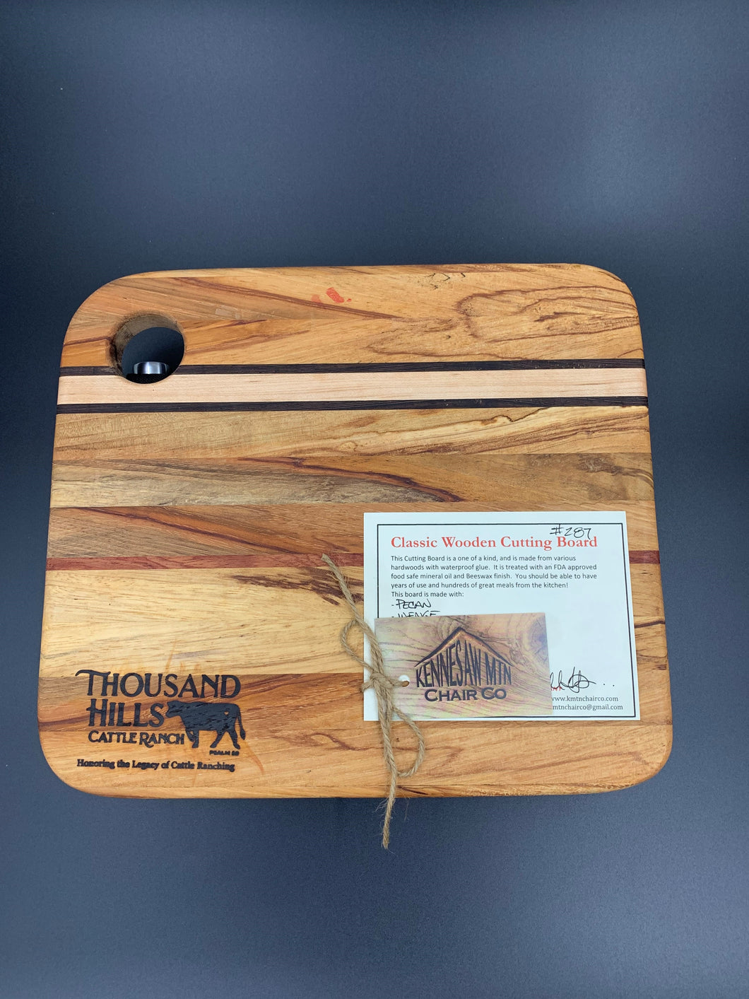 z One of a Kind Cutting Board Charcuterie Set